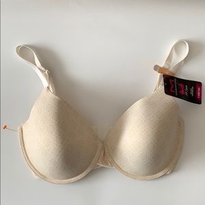 Maidenform full figure T-shirt bra 38DD XL New NWT $50 retail